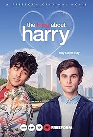 Jake Borelli and Niko Terho in The Thing About Harry (2020)