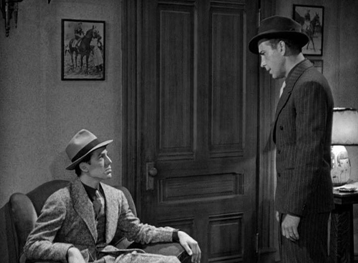 Humphrey Bogart and Billy Halop in You Can't Get Away with Murder (1939)