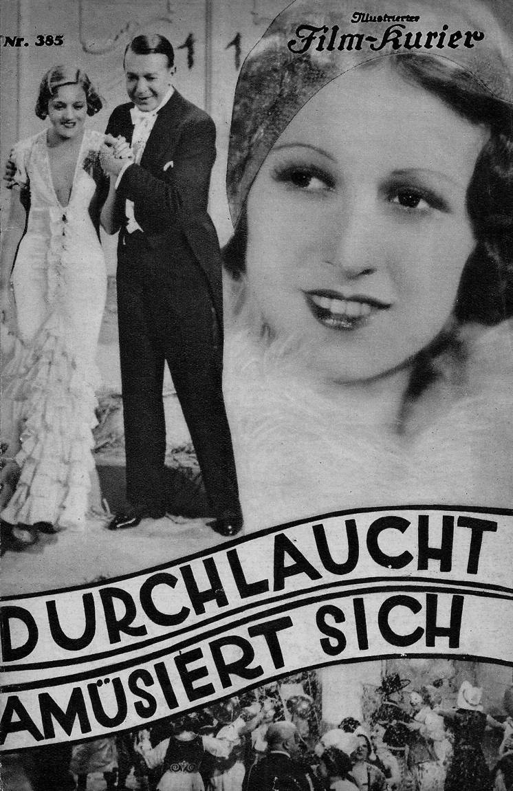 Georg Alexander, Trude Berliner, and Lien Deyers in Durchlaucht amüsiert sich (1932)