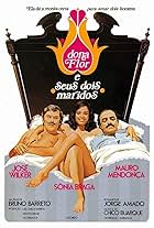 Sonia Braga, Mauro Mendonça, and José Wilker in Dona Flor e Seus Dois Maridos (1976)