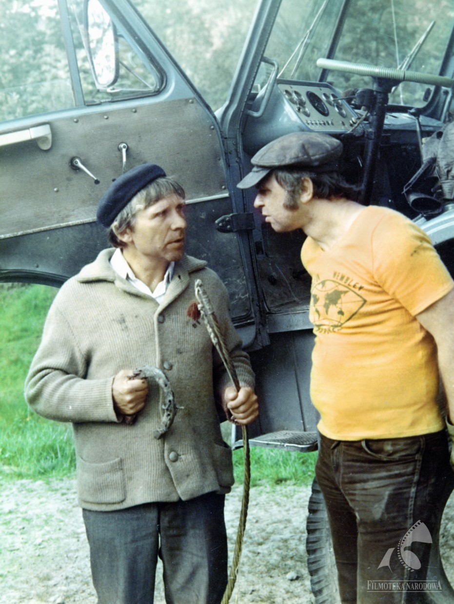 Ryszard Kotys and Wojciech Siemion in Wolna sobota (1977)