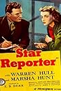 Warren Hull and Marsha Hunt in Star Reporter (1939)