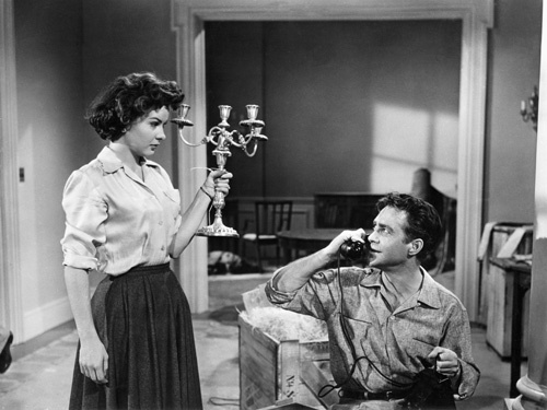 Jean Peters and Richard Todd in A Man Called Peter (1955)