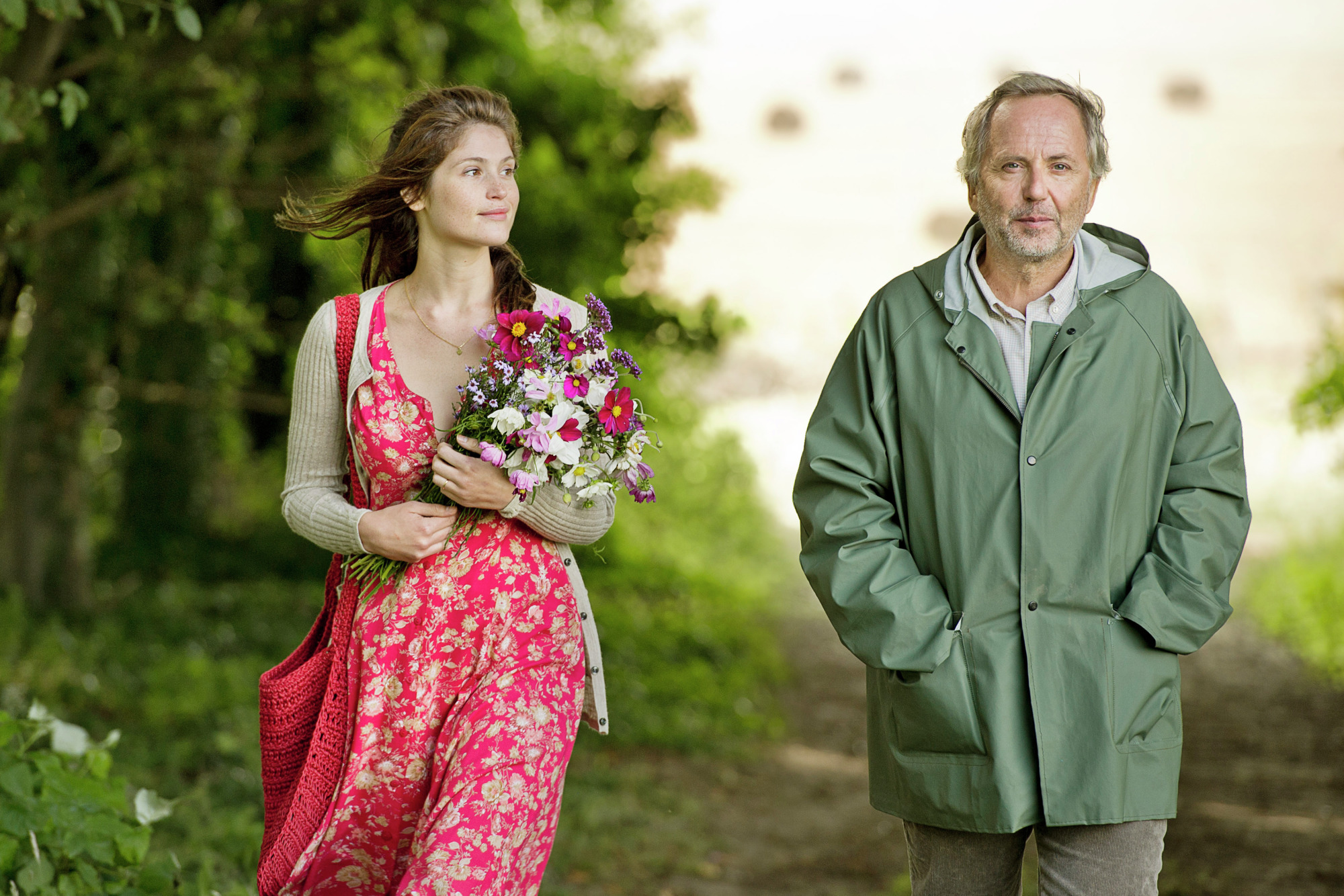 Fabrice Luchini and Gemma Arterton in Gemma Bovery (2014)