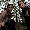 Brad Pitt and Eli Roth in Inglourious Basterds (2009)