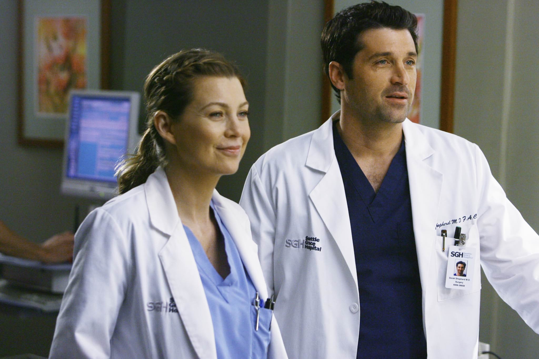 Patrick Dempsey and Ellen Pompeo in Ca Phẫu Thuật Của Grey (2005)