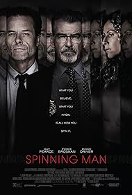 Pierce Brosnan, Minnie Driver, and Guy Pearce in Spinning Man (2018)