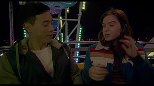 Hayden Szeto and Hailee Steinfeld in The Edge Of Seventeen