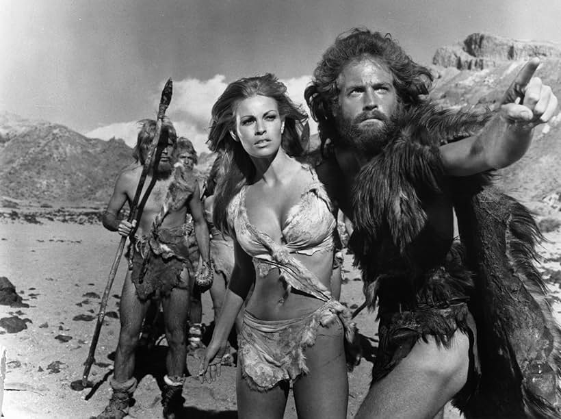 Raquel Welch, John Richardson, and Jean Wladon in One Million Years B.C. (1966)