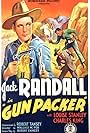 Charles King and Jack Randall in Gun Packer (1938)