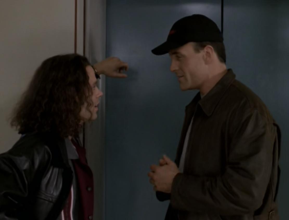 Richard Burgi and Garett Maggart in The Sentinel (1996)