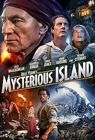 Gabrielle Anwar, Kyle MacLachlan, Patrick Stewart, Omar Gooding, and Danielle Calvert in Mysterious Island (2005)