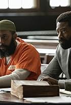 Nicholas Pinnock and Felonious Munk in For Life (2020)