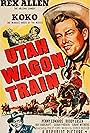 Buddy Ebsen, Rex Allen, and Koko in Utah Wagon Train (1951)