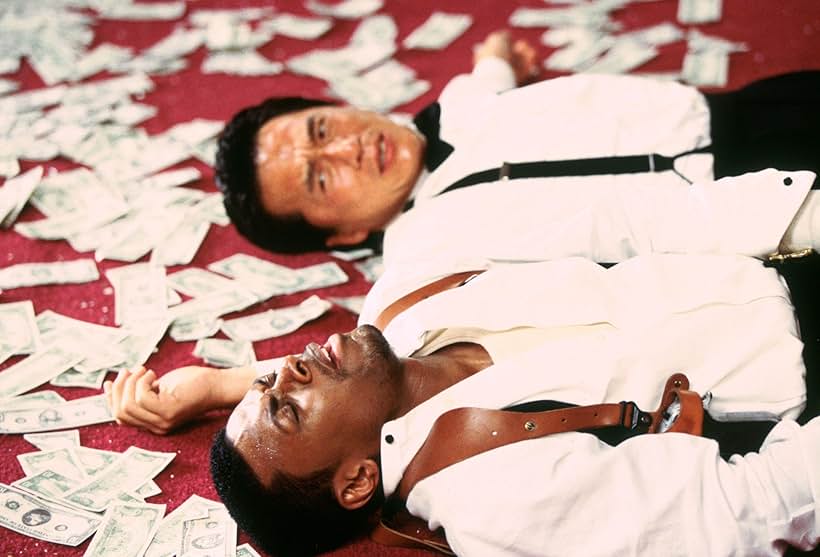 Jackie Chan and Chris Tucker in Giờ Cao Điểm (1998)