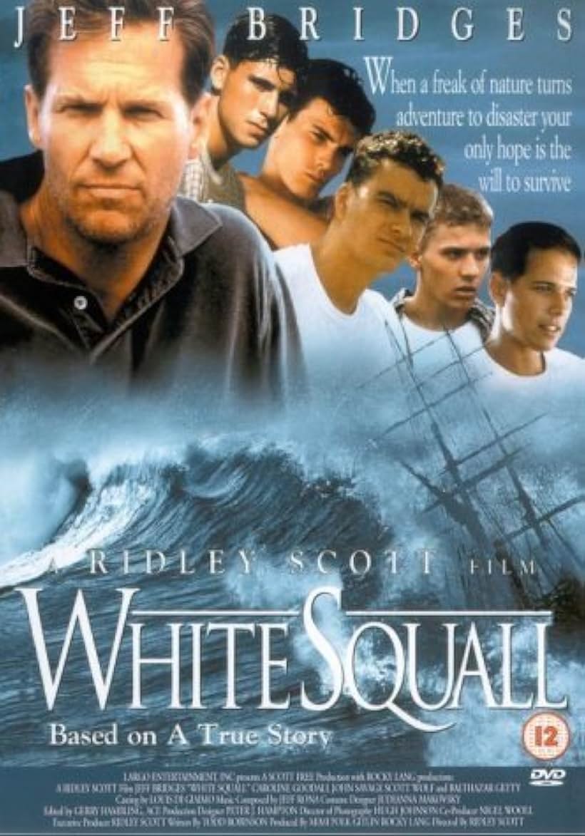 Ryan Phillippe, Jeff Bridges, Balthazar Getty, Jeremy Sisto, Eric Michael Cole, and Scott Wolf in White Squall (1996)