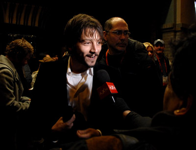 Diego Luna at an event for El búfalo de la noche (2007)