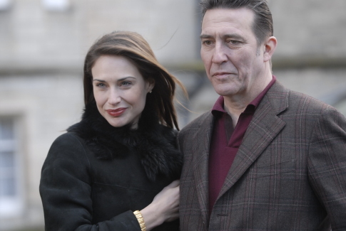 Claire Forlani and Ciarán Hinds in Hallam Foe (2007)