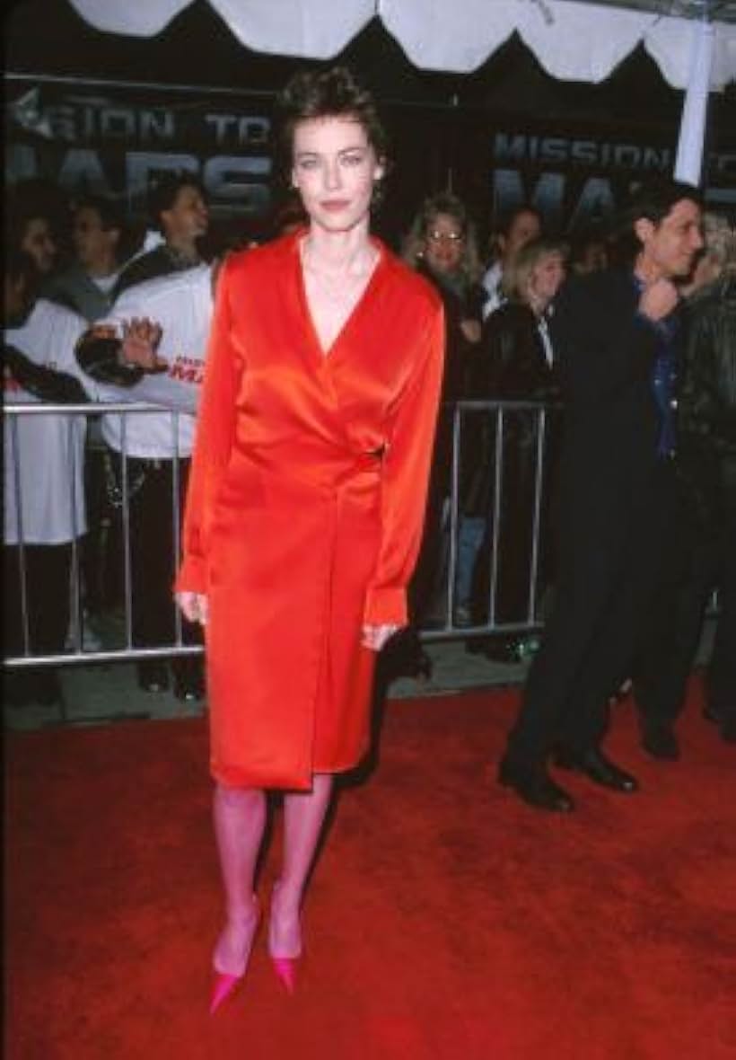 Connie Nielsen at an event for Du Hành Đến Sao Hỏa (2000)