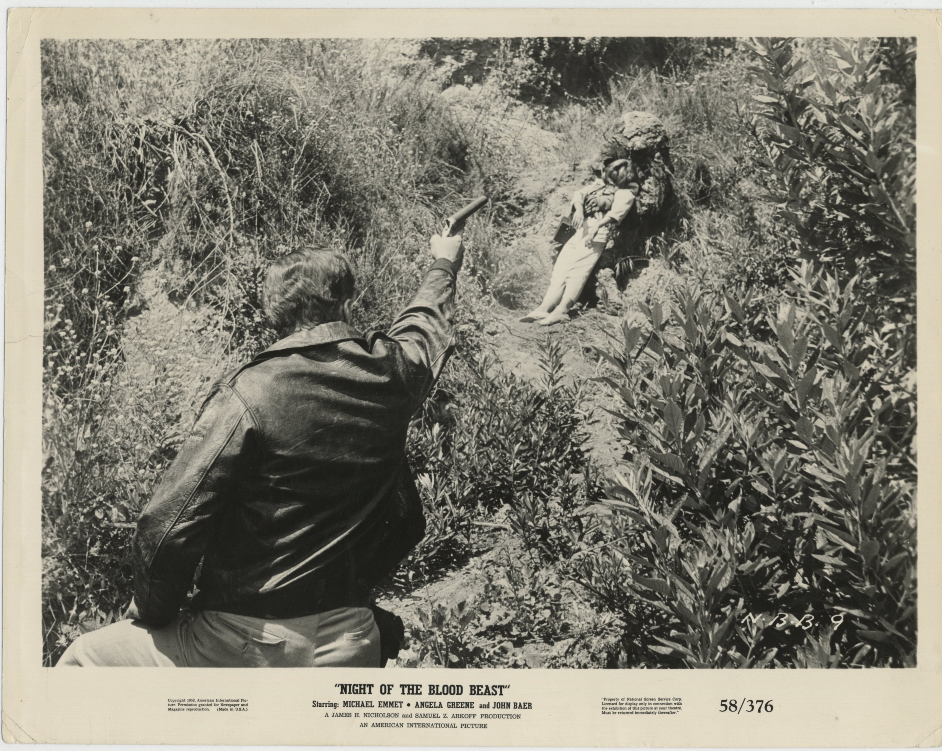 John Baer, Georgianna Carter, Angela Greene, and Ross Sturlin in Night of the Blood Beast (1958)