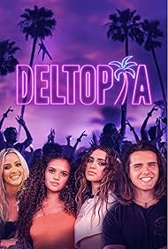 Madison Pettis, Luna Blaise, and Charlie Gillespie in Deltopia (2023)