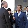 Robin Tunney, Simon Baker, and Michael Gaston in The Mentalist (2008)