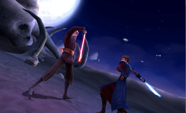 Corey Burton, Mat Lucas, and Matt Lanter in Star Wars: The Clone Wars (2008)