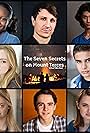 Charles Manning, Natalie Grace, Aashish Thakur, Angelo Dylen, Lily D. Moore, Kendall Hanzlik, Aria Brooks, and Julian Solis in The Seven Secrets on Mount Terces Virtual Table Read (2020)