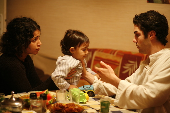 Leïla Bekhti and Tahar Rahim in Nhà Tiên Tri (2009)