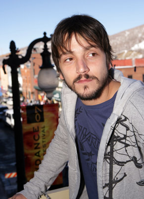 Diego Luna at an event for El búfalo de la noche (2007)