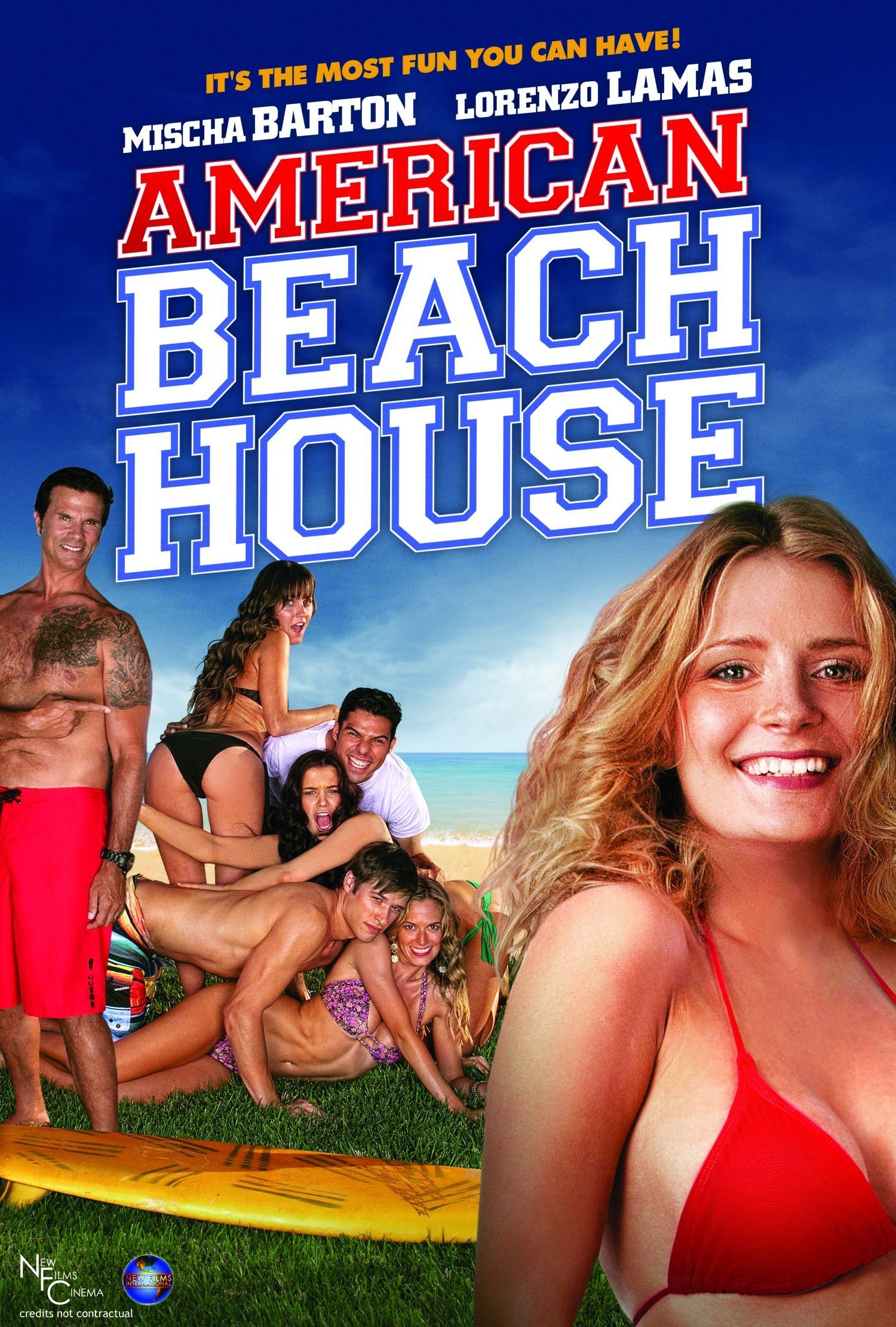 Lorenzo Lamas, Mischa Barton, Jena Sims, Christiane Kroll, and Rachel Lynn David in American Beach House (2015)