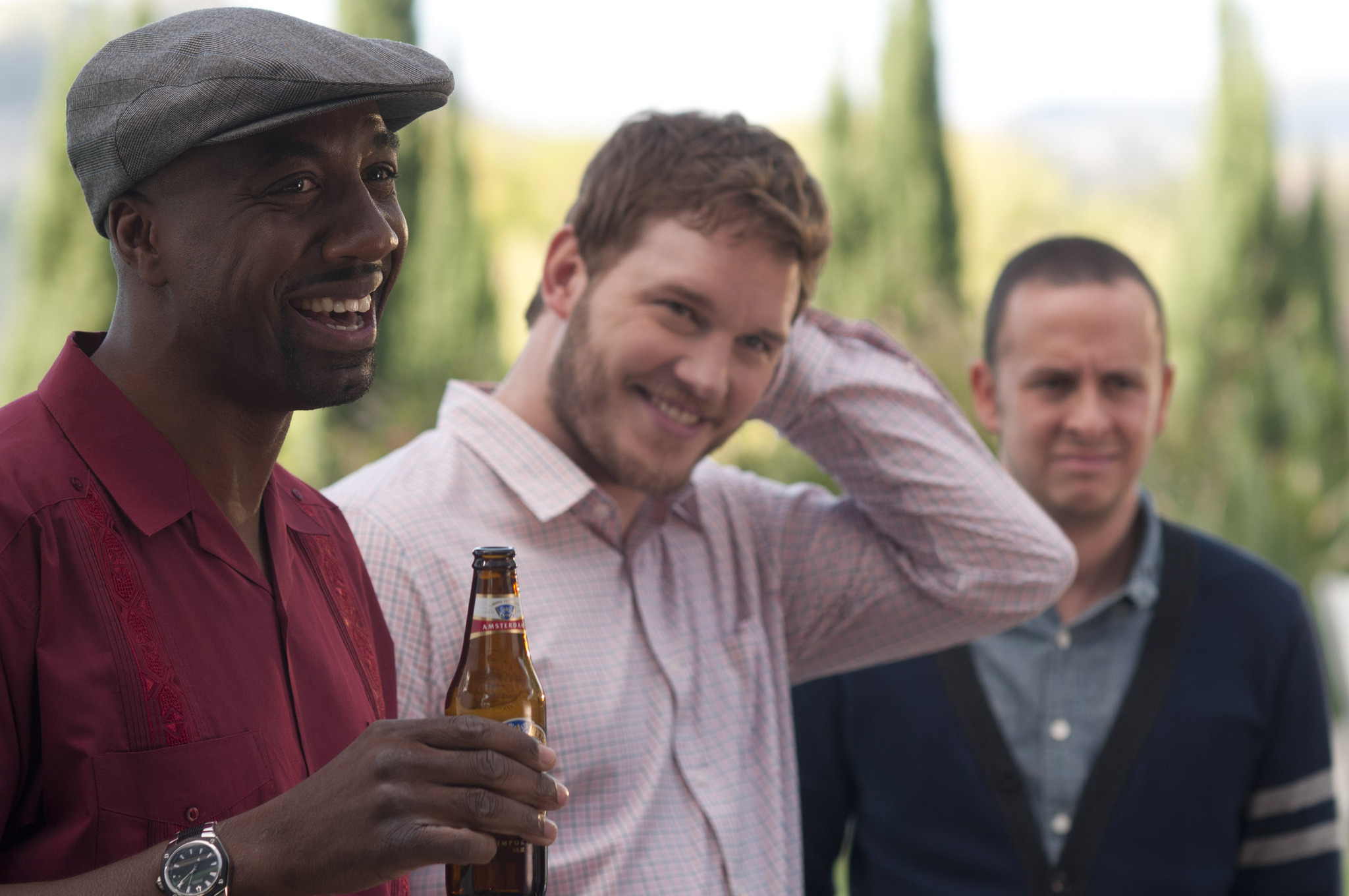 Jarrad Paul, Chris Pratt, and J.B. Smoove in 43 Ngày Kỳ Quặc (2013)