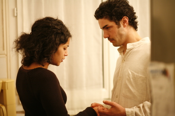 Leïla Bekhti and Tahar Rahim in Nhà Tiên Tri (2009)