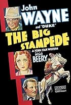 John Wayne, Noah Beery, Mae Madison, and Duke in The Big Stampede (1932)