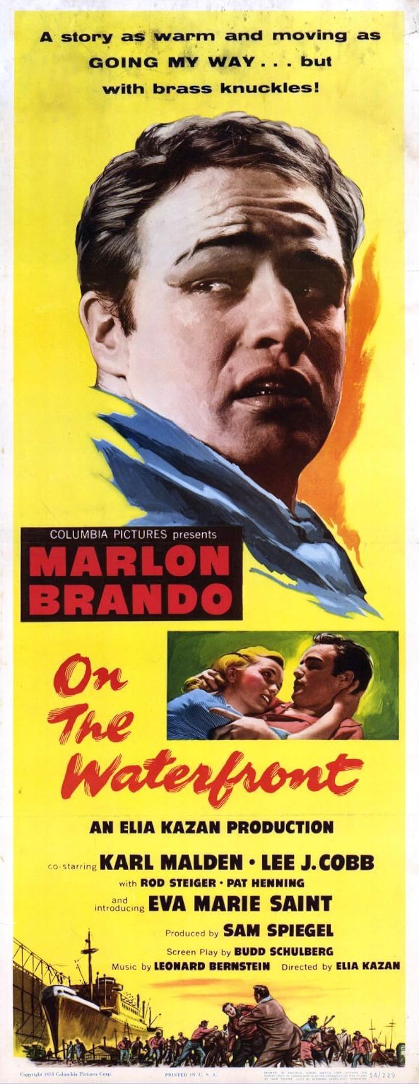 Marlon Brando and Eva Marie Saint in Trên Bến Cảng (1954)