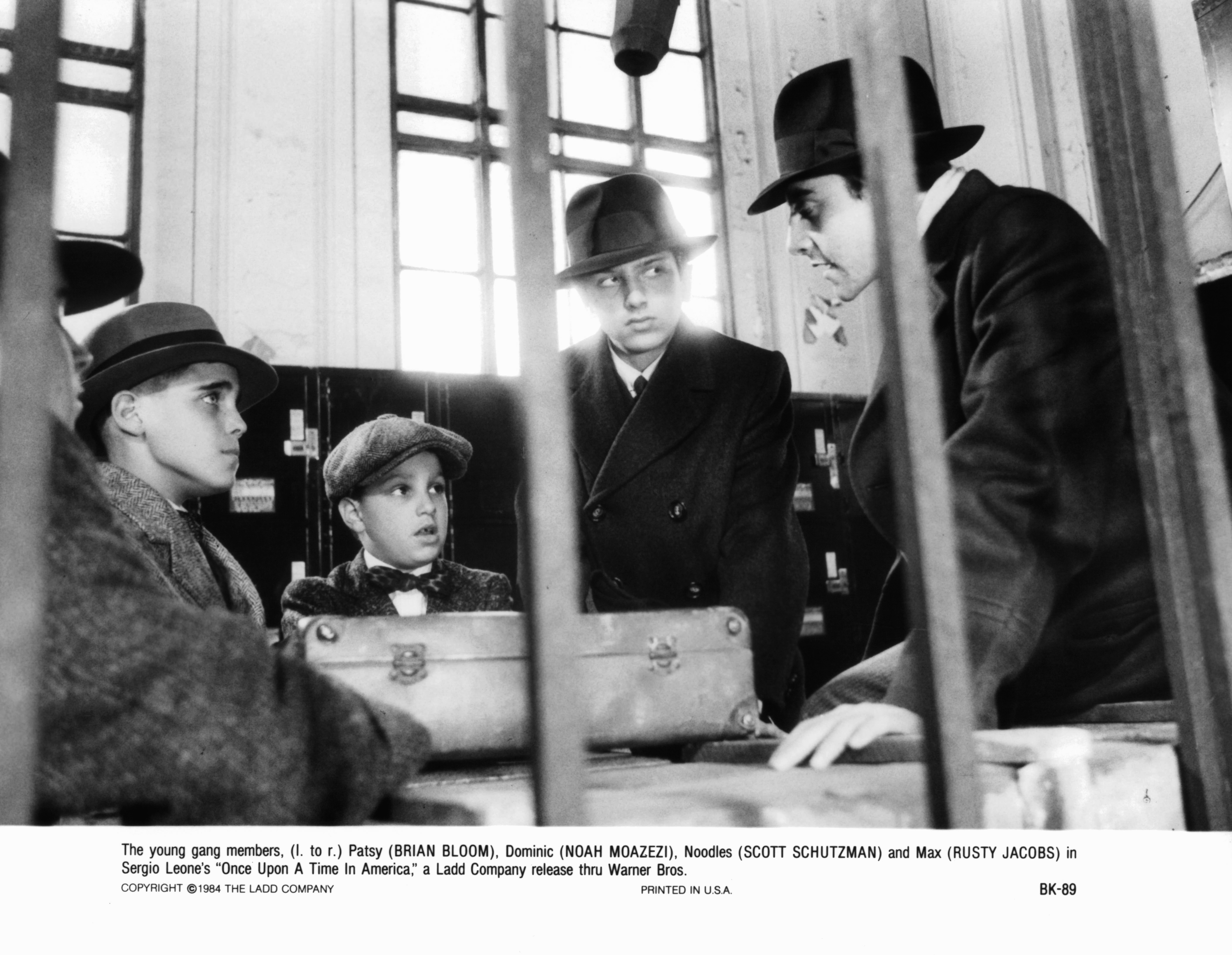 Brian Bloom, Rusty Jacobs, Noah Moazezi, and Scott Tiler in Nước Mỹ Một Thời (1984)