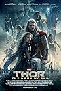 Anthony Hopkins, Natalie Portman, Christopher Eccleston, Tadanobu Asano, Idris Elba, Ray Stevenson, Tom Hiddleston, Zachary Levi, Chris Hemsworth, and Jaimie Alexander in Thor 2: Thế Giới Bóng Tối (2013)