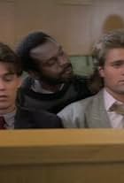 Johnny Depp, Peter DeLuise, and Steven Williams in 21 Jump Street (1987)