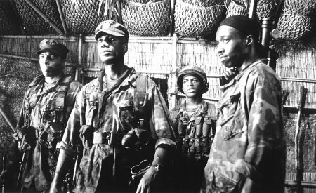 Allen Payne, Eddie Griffin, Joe Morton, and Vonte Sweet in The Walking Dead (1995)