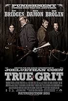 Jeff Bridges, Matt Damon, Josh Brolin, and Hailee Steinfeld in True Grit: Báo Thù (2010)