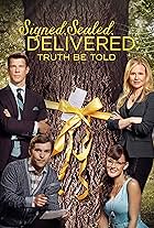 Kristin Booth, Yan-Kay Crystal Lowe, Eric Mabius, and Geoff Gustafson in Signed, Sealed, Delivered: Truth Be Told (2015)