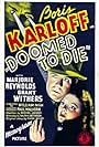 Boris Karloff and Marjorie Reynolds in Doomed to Die (1940)