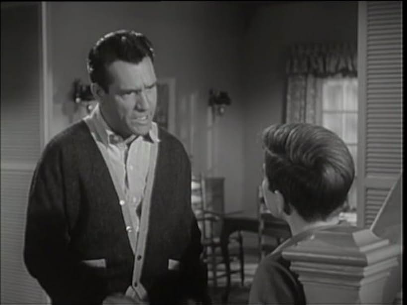 Carl Betz and Paul Petersen in The Donna Reed Show (1958)