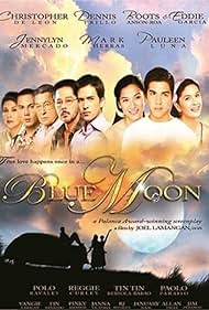 Boots Anson-Roa, Christopher De Leon, Eddie Garcia, Polo Ravales, Dennis Trillo, Pauleen Luna, Mark Herras, and Jennylyn Mercado in Blue Moon (2005)