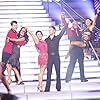 Ricki Lake, Karina Smirnoff, Cheryl Burke, Derek Hough, Rob Kardashian, and J.R. Martinez in Dancing with the Stars (2005)