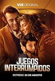 Silvia Navarro, Jorge Salinas, and Ian Andrade in Juegos Interrumpidos (2024)