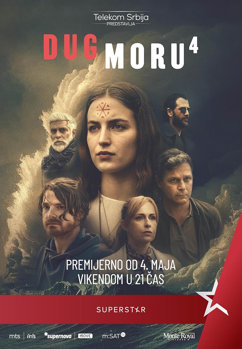 Sebastian Cavazza, Bojana Maljevic, Dragan Micanovic, Ana Lecic, Stefan Kapicic, and Vule Markovic in Dug moru (2019)