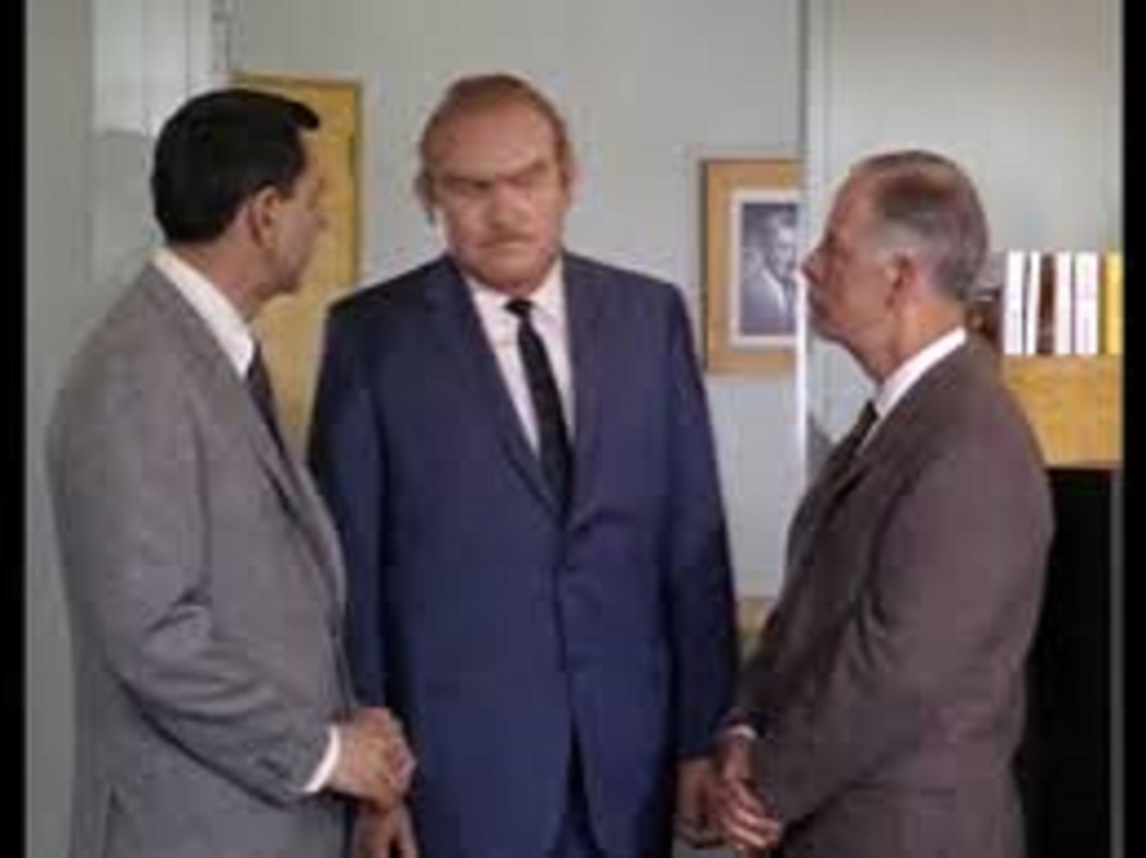 Gene Evans, Harry Morgan, and Jack Webb in Dragnet 1966 (1969)