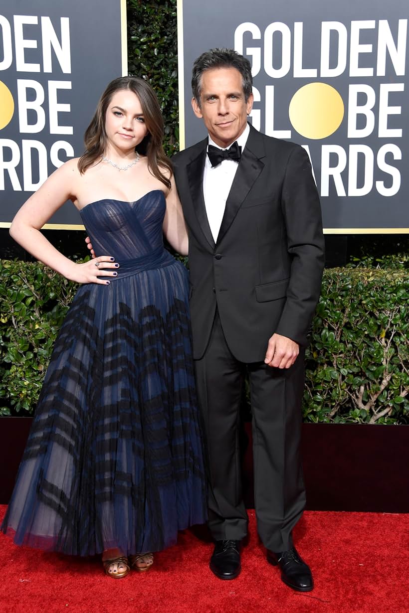 Ben Stiller and Ella Stiller at an event for 2019 Golden Globe Awards (2019)