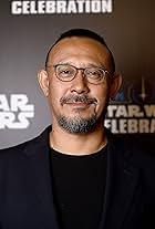 Wen Jiang at an event for Rogue One: Star Wars Ngoại Truyện (2016)